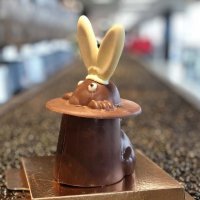 Заяц в шляпе шоколадный 200гр